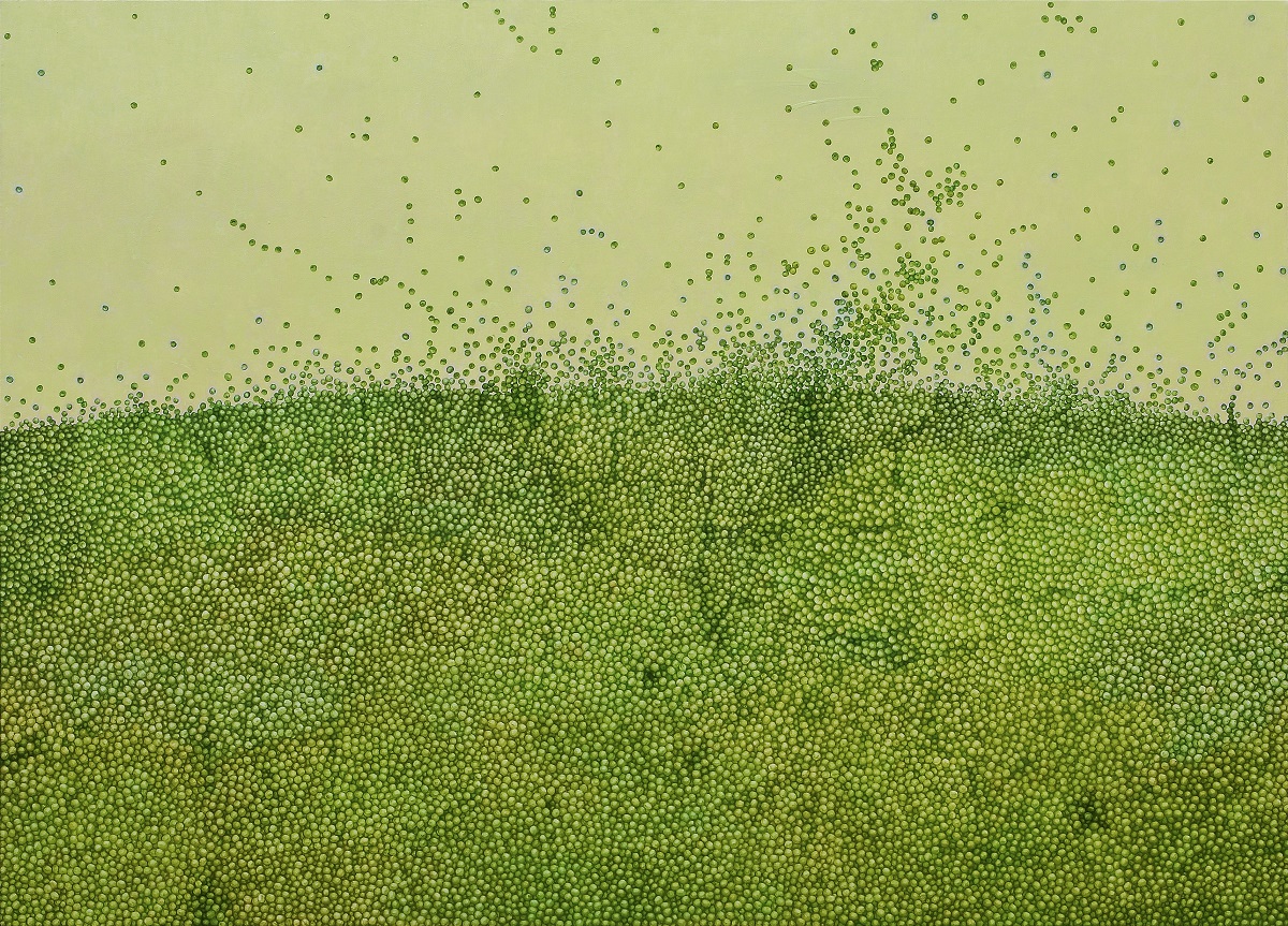 Jung Jungyeob, Field, Oil on canvas, 130×180cm. MMCA Art Bank.